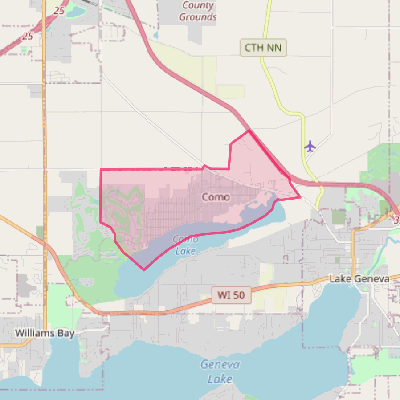 Map of Como