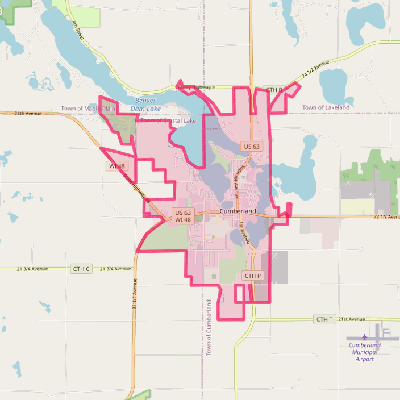 Map of Cumberland