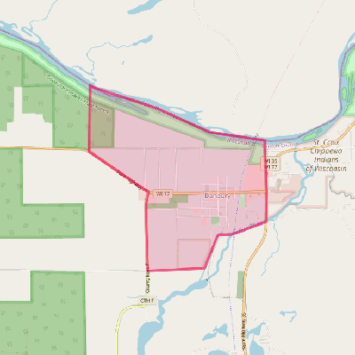 Map of Danbury