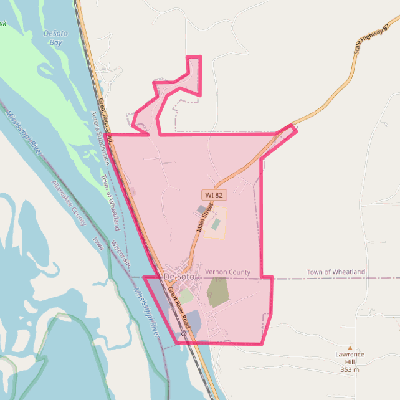 Map of De Soto