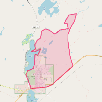 Map of Drummond