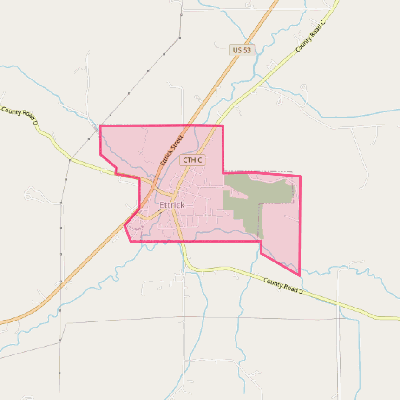 Map of Ettrick