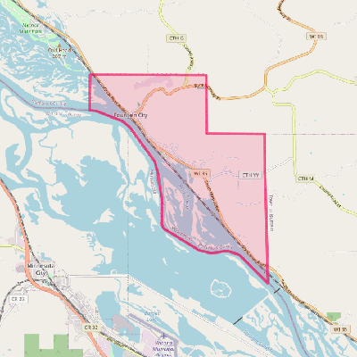 Map of Fountain City