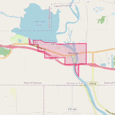 Map of Fremont