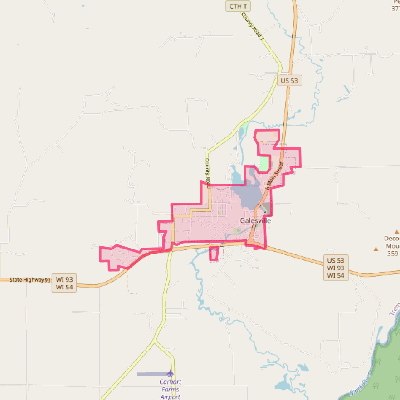 Map of Galesville