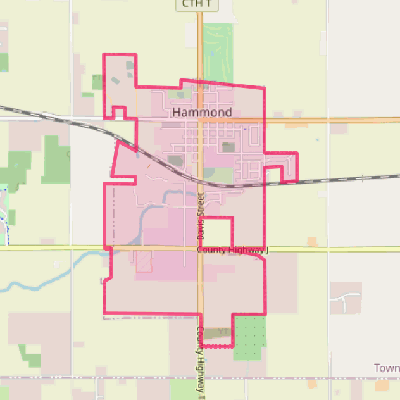 Map of Hammond