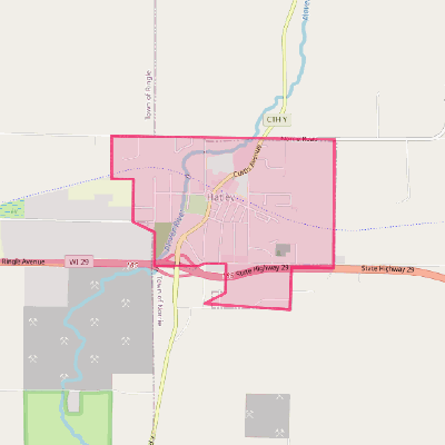 Map of Hatley