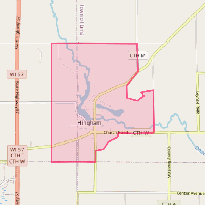 Map of Hingham