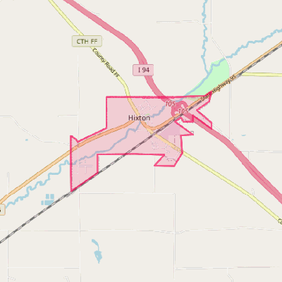 Map of Hixton