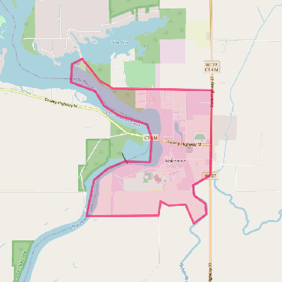 Map of Holcombe