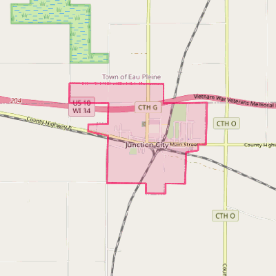 Map of Junction City