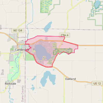 Map of Lake Ripley