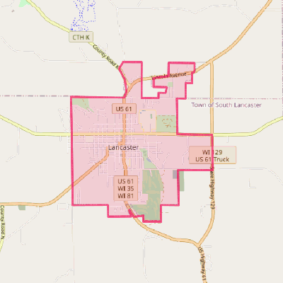 Map of Lancaster