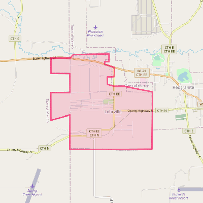 Map of Lohrville