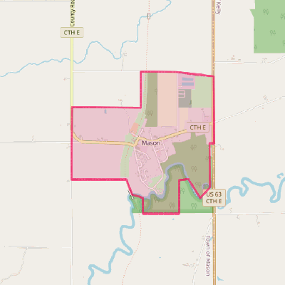 Map of Mason