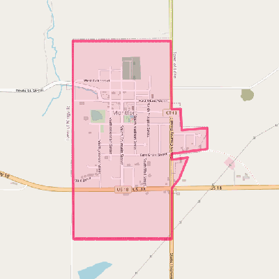 Map of Montfort