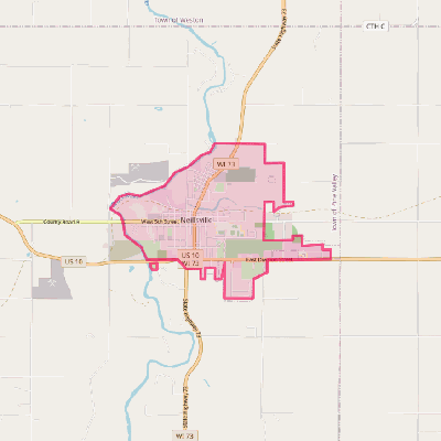 Map of Neillsville