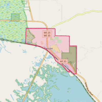 Map of Nelson