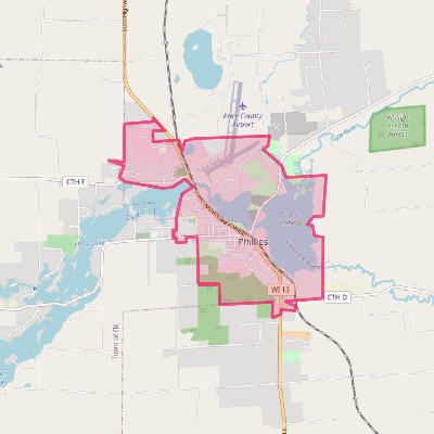 Map of Phillips