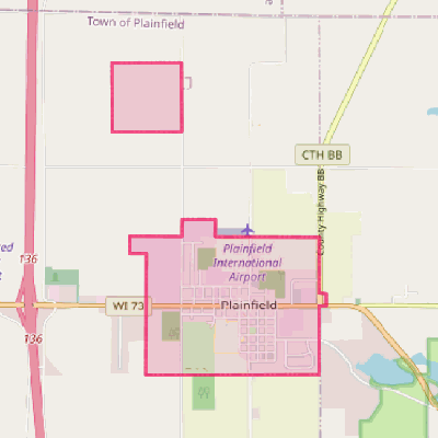 Map of Plainfield