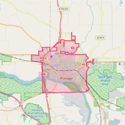 Map of Portage