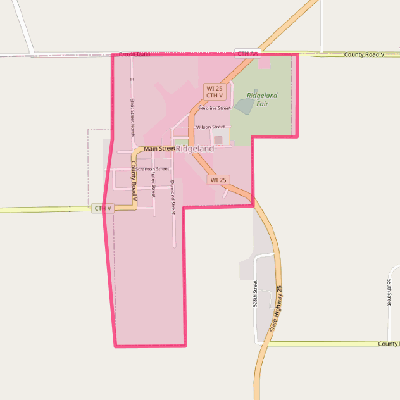 Map of Ridgeland