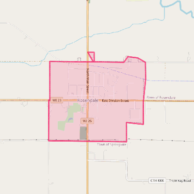 Map of Rosendale