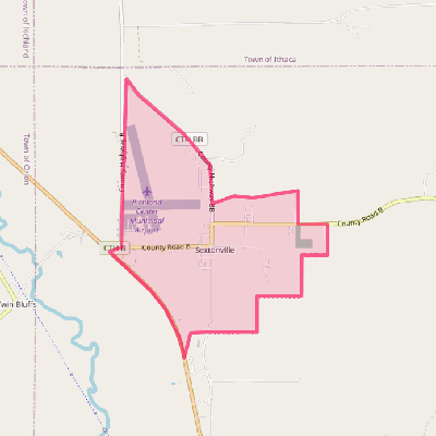 Map of Sextonville