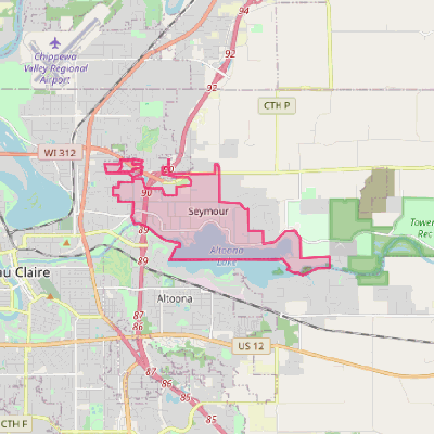 Map of Seymour