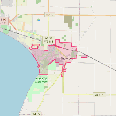 Map of Sherwood