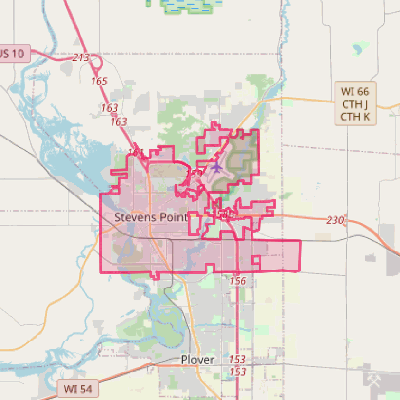 Map of Stevens Point