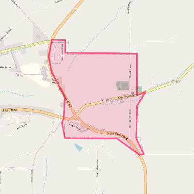 Map of Tennyson