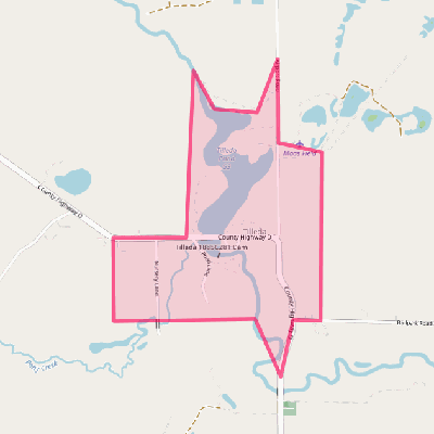 Map of Tilleda