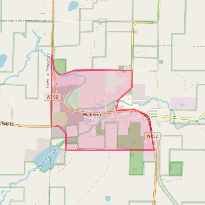 Map of Wabeno