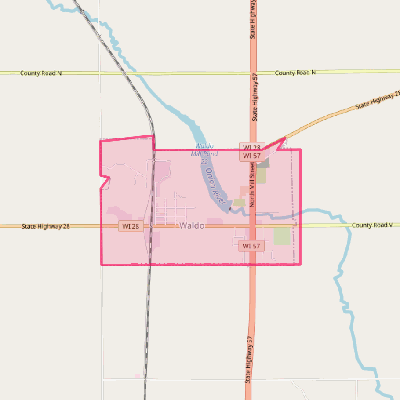 Map of Waldo