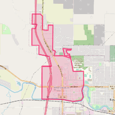 Map of West Baraboo