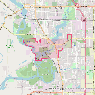 Map of Whiting