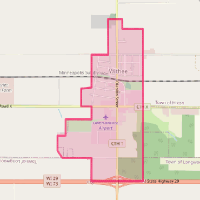 Map of Withee