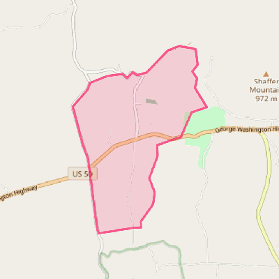 Map of Aurora