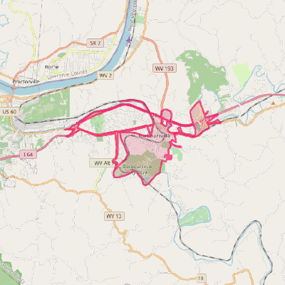 Map of Barboursville