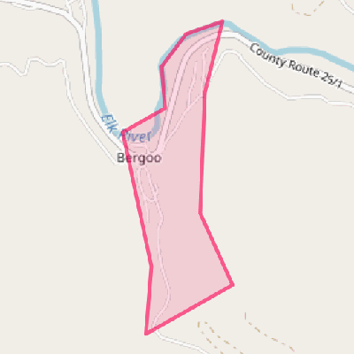 Map of Bergoo