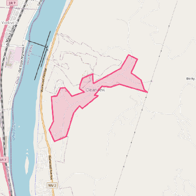 Map of Clearview