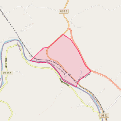 Map of Crum