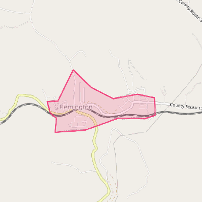 Map of Flemington