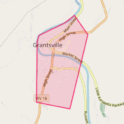 Map of Grantsville