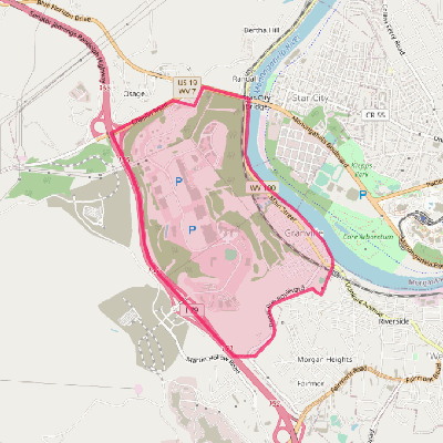 Map of Granville