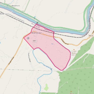 Map of Great Cacapon