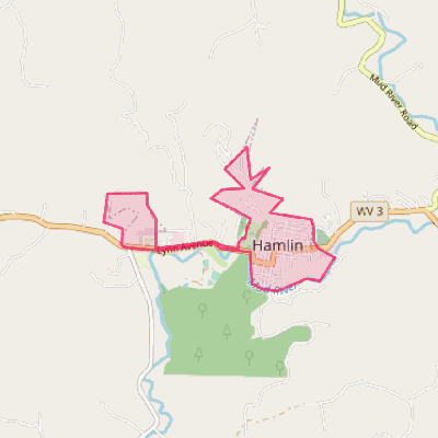 Map of Hamlin