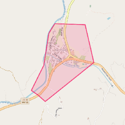 Map of Harman