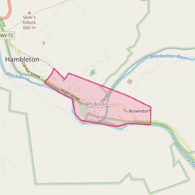 Map of Hendricks